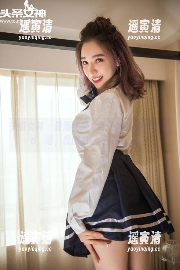 头条女神 - 最新图册：女仆版的爱丽莎lisa，喵，我能把你们都照亮吗？