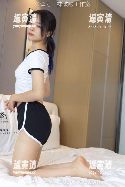 袜啵啵 - 薄肉丝的脚尖加固款，高清写真上的甜甜圈——太美味了吧！